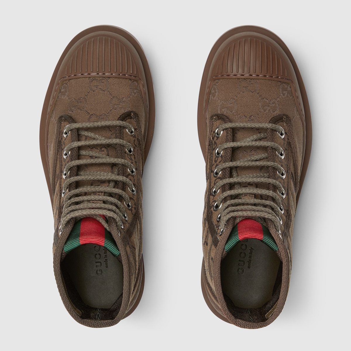 Gucci Women’s boot with Web - Image 5